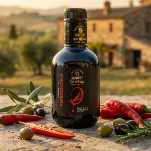 BIGUCCI Condimento al Peperoncino - Oliwa z Oliwek z Chilli 0,25l