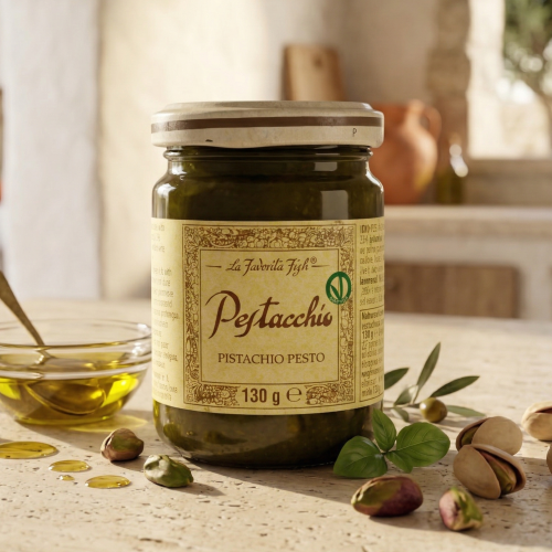 La Favorita Pestacchio - Pasta z Bazylii i Pistacji 130g