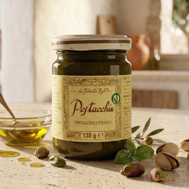 La Favorita Pestacchio - Pasta z Bazylii i Pistacji 130g