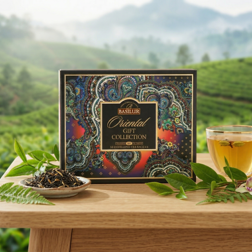 Basilur Oriental Collection Giftbox - Ekskluzywny Zestaw Herbat (60 saszetek)