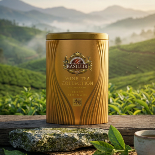 Basilur Berry Serenade - Czarna Herbata Cejlońska Sangria 100g (Puszka)