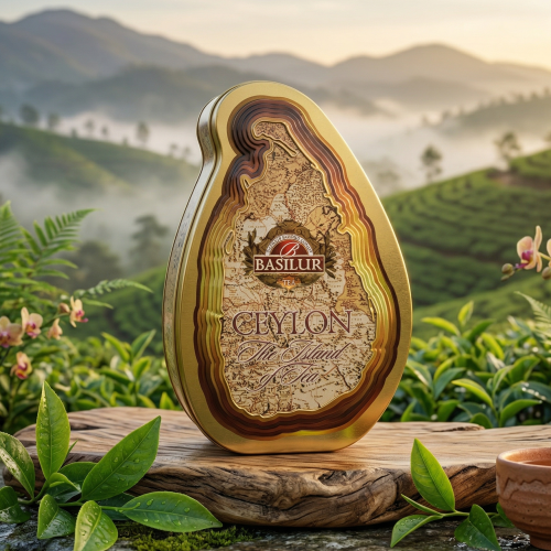 Basilur Gold - Czarna Herbata Cejlońska OP1 100g (Puszka)