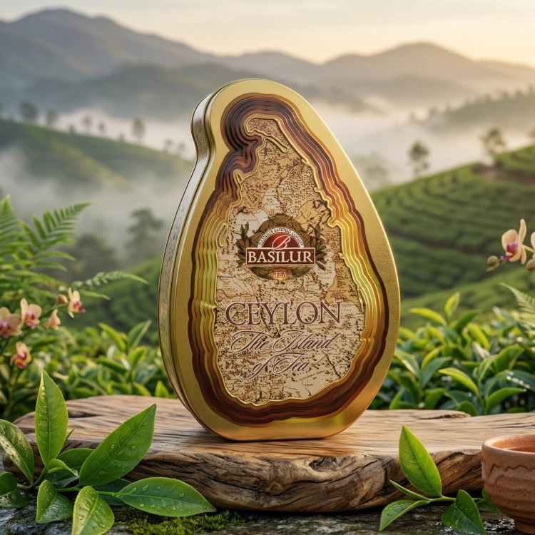 Basilur Gold - Czarna Herbata Cejlońska OP1 100g (Puszka)