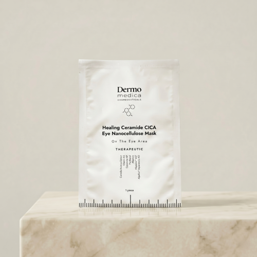 Dermomedica Healing Ceramide CICA Eye Nanocellulose Mask (1 para płatków)