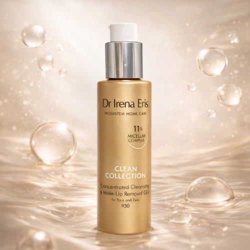 Dr Irena Eris CLEAN COLLECTION 930 Skoncentrowany Żel do Oczyszczania i Demakijażu Twarzy i Oczu – 190 ml